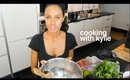 cooking with kylie: quick burrito bowl (#1)
