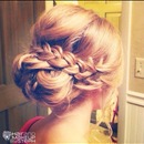 Prom updo hairstyle 
