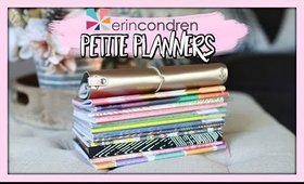 STAYING ORGANIZED: NEW ERIN CONDREN PETITE PLANNERS AND HOW I USE MINE!