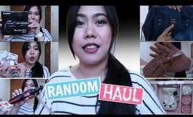 RANDOM HAUL (CANON G7X MARK II, GADGETS, GUITAR TUNER, YSL LIPSTICK, ETC.) | THELATEBLOOMER11