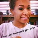 The best make up is your smile