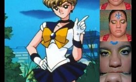 Sailor Scout Makeup Tutorial Collab :Sailor Uranus