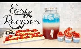 Easy Independence Day Treats & Snacks - Special Announcement | ANNEORSHINE