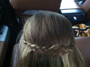 Double French braid
