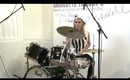 Cara Delevingne's Drumming Debut at Charlotte Tilbury's House of #RockNKohl! | @CTilburyMakeup