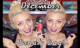 December ❅ Topbox | Ipsy | LooseButton ❅ Beauty Bags