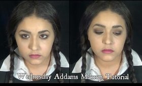 Wednesday Addams Makeup Tutorial (NoBlandMakeup)