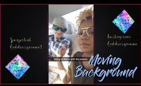 HOW TO: MOVING SNAPCHAT BACKGROUND