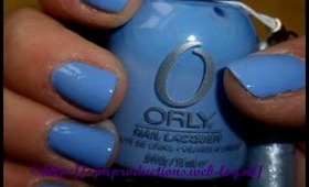 (NPE)SJM's Nailpolish Expiriments Episode 21: Orly #40732 Snowcone