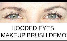 What Are Hooded Eyes? Makeup Brushes Demo for Hooded Eyes