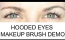 What Are Hooded Eyes? Makeup Brushes Demo for Hooded Eyes