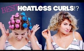 BEST or WORST Heatless Curls?! | Milabu