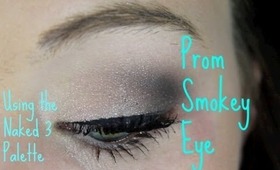 Prom Smokey Eye using the Naked 3 Palette!