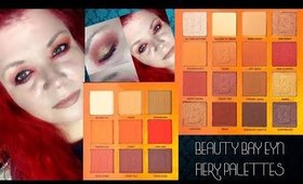 Beauty Bay EYN Fiery Palettes x 2 - Swatches, review & demo