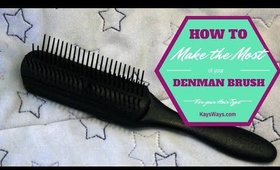 Customize Your Denman Brush | Natural, Transitioning & Relaxed Hair Tools