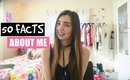 50 FACTS ABOUT ME 2017| Allie Kay
