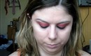 A Flaming Red Makeup Look!