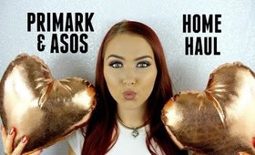 Primark and ASOS Homeware Haul | Moving Out! ♡