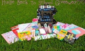 HUGE BACK TO SCHOOL GIVEAWAY ♡♡