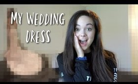 I chose the first wedding dress I tried on..