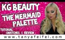 KG Beauty | The Mermaid Palette | Tutorial | Swatches | Review | Tanya Feifel-Rhodes