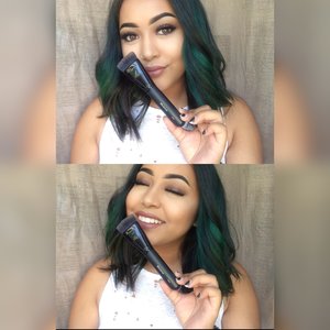 hi guys, ive been absent for a while but im back with favorites! This is morphebrush's contouring brush in MB30, it is my absolute favorite for precise contouring! Oh ps, check out the green hair 💚
Check out my insta for more looks! @nvrcosmetics 