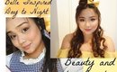 "Belle" Beauty and the Beast Inspired Day to Night Makeup