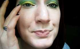 summery yellow, green and blue Tutorial using the bh 120 palette