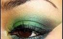 St. Patrick's Day Eyeshadow Tutorial using RBC
