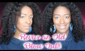 Braid Out on Old Blow Out (w/ a Pop-up Guest)  😊 l TotalDivaRea