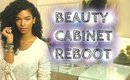 Beauty Cabinet Reboot: Vanity/Office Space | SunKissAlba