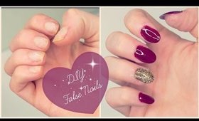 False Nails at Home | DIY