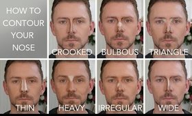 HOW TO CONTOUR THE 7 NOSE SHAPES!!!!