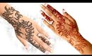 How to Make Easy Henna Mehendi Design For Beginners | Step By Step