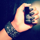 Matte Black Nails