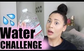 Surviving Off #4Liters Of Water Challenge!