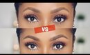 NATURAL (SOFT) VS DEFINED BROWS - HOW TO DO BOTH | DIMMA UMEH