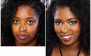 Basic Beat | Applying makeup on others | natural glam makeup tutorial for black women