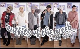 Outfits of the Week (Rain Days in San Diego)