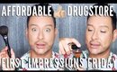 Full Face Of Affordable Drugstore Makeup First Impressions ! | mathias4makeup