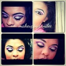 Purple crease and silver lid. BOLD.