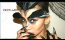 HALLOWEEN LOOK : Crow lady /Black bird