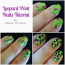 DIY Easy Leopard Print Nails Tutorial