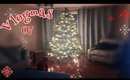 Vlogmas 2019 - #07 | Putting up the Christmas Tree (lights only)