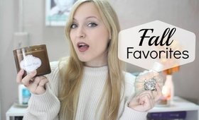 Fall Favorites | Fashion, Makeup, Music & More