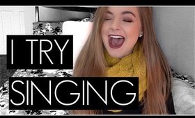I TRY SINGING (FAIL) | Chelsea Crockett