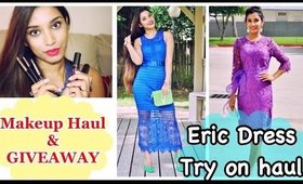 Giveaway + Current favorites/ haul featuring Eric Dress, L.A. girl & sigma.