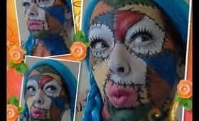 Patchwork Doll Make Up Tutorial