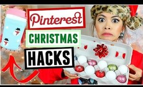 PINTEREST HACKS TESTED! Christmas Edition!