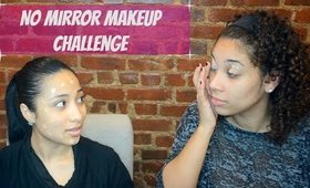 No Mirror Makeup Challenge ft. GypsyintheCityTV